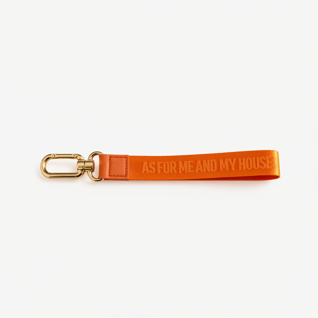 AS FOR ME AND MY HOUSE Keychain